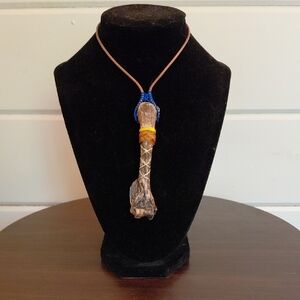 Bone Necklace With Knots